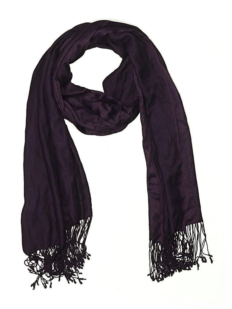 Pre-owned Jones New York Scarf In Purple