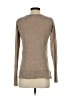 Moda International 100% Cotton Tan Long Sleeve Top Size XS - photo 2