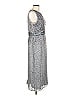 Mac Duggal 100% Polyester Tweed Silver Cocktail Dress Size 10 - photo 4