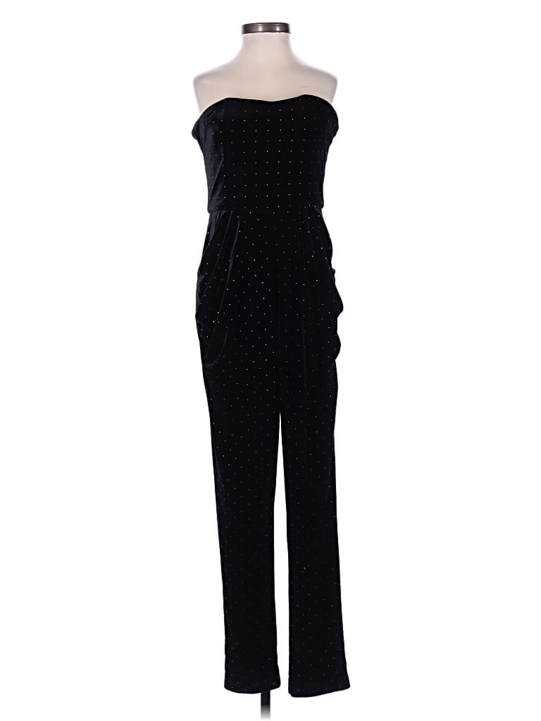 Pre-owned ml Monique Lhuillier Jumpsuit In Black