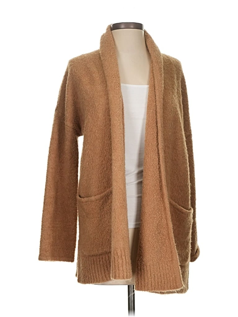 Pre-owned Madewell Cardigan Sweater In Brown