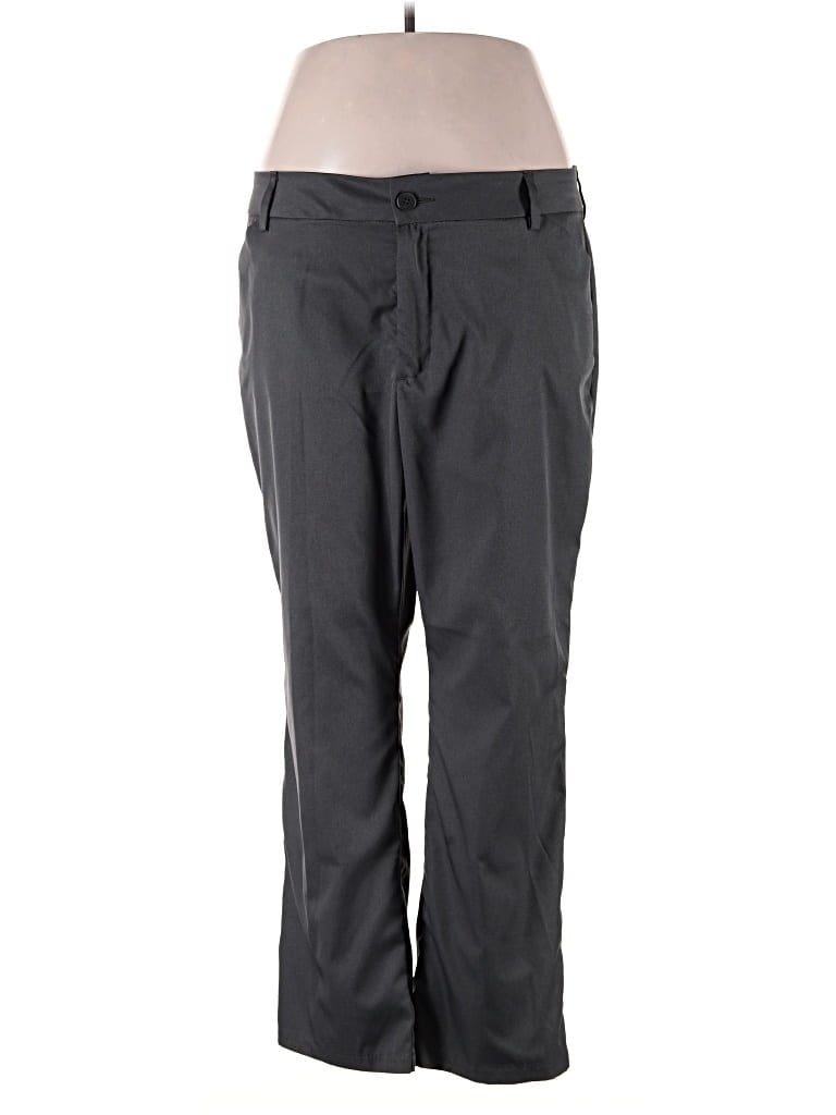 Pre-owned Lee Casual Pants In Gray