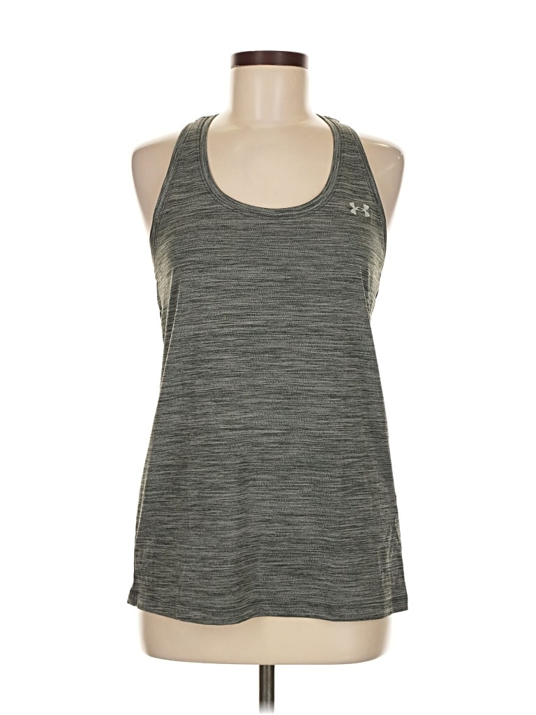 Pre-owned Under Armour Active Tank Top In Gray