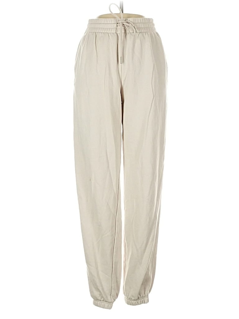 Pre-owned H&m Casual Pants In White