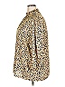 Unbranded Animal Print Gold Tan Long Sleeve Blouse Size XXL - photo 5