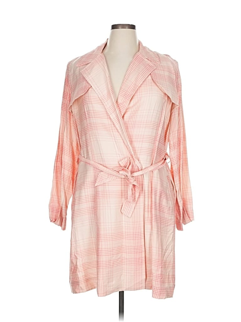 Lc Lauren Conrad Coat In Pink