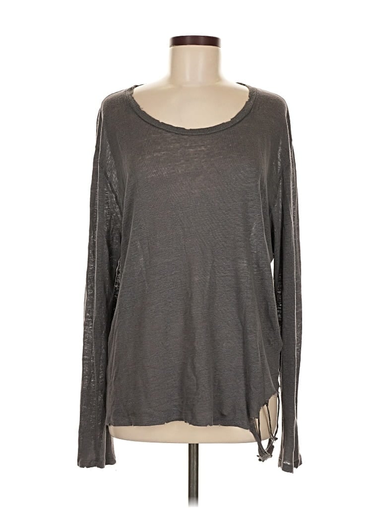 Pre-owned Iro Long Sleeve T-shirt In Gray