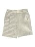 Zara Stripes Ivory Shorts Size S - photo 1