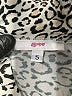 Leggiadro Animal Print Tan 3/4 Sleeve Button-Down Shirt Size 14 (5) - photo 7