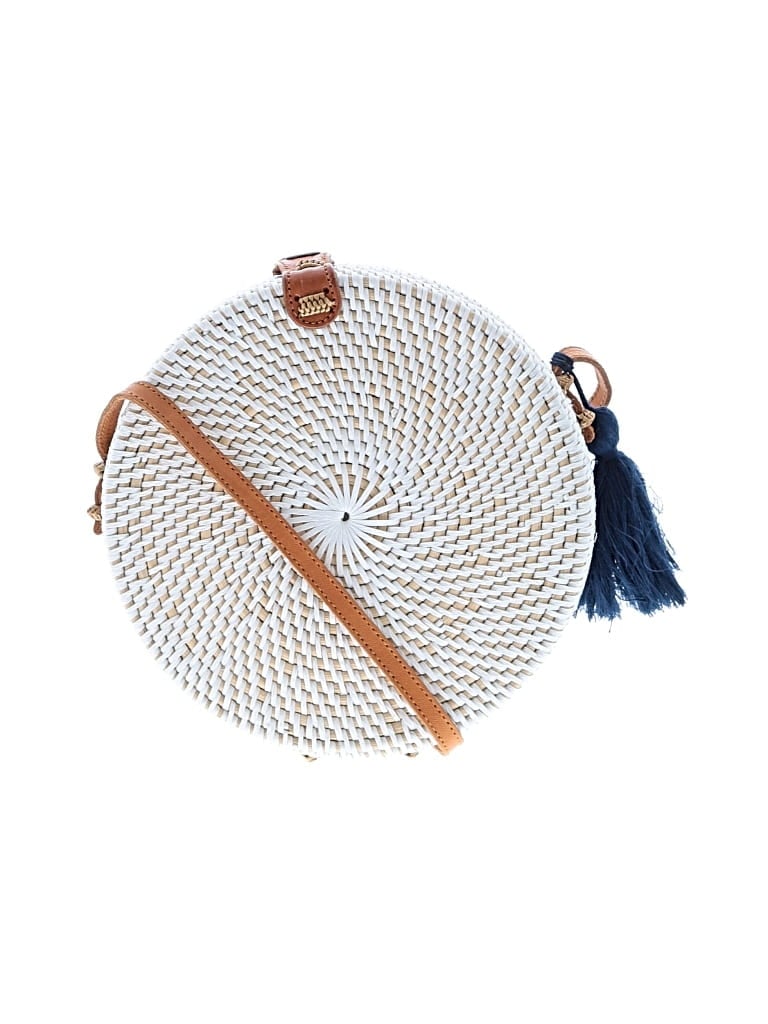 Pre-owned Unbranded Crossbody Bag In White