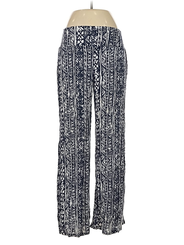 Pre-owned Three Dots Casual Pants In Blue