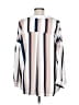 Jules & Leopold 100% Polyester Stripes Ivory 3/4 Sleeve Blouse Size L - photo 2