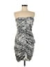 MM Couture Silver Cocktail Dress Size M - photo 1
