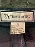 Travis Ayers 100% Polyester Chevron-herringbone Gray Dress Pants Size 4 - photo 7