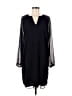 CAbi 100% Polyester Black Casual Dress Size M - photo 1