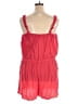 Express 100% Rayon Red Pink Romper Size XL - photo 2