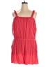 Express 100% Rayon Red Pink Romper Size XL - photo 1