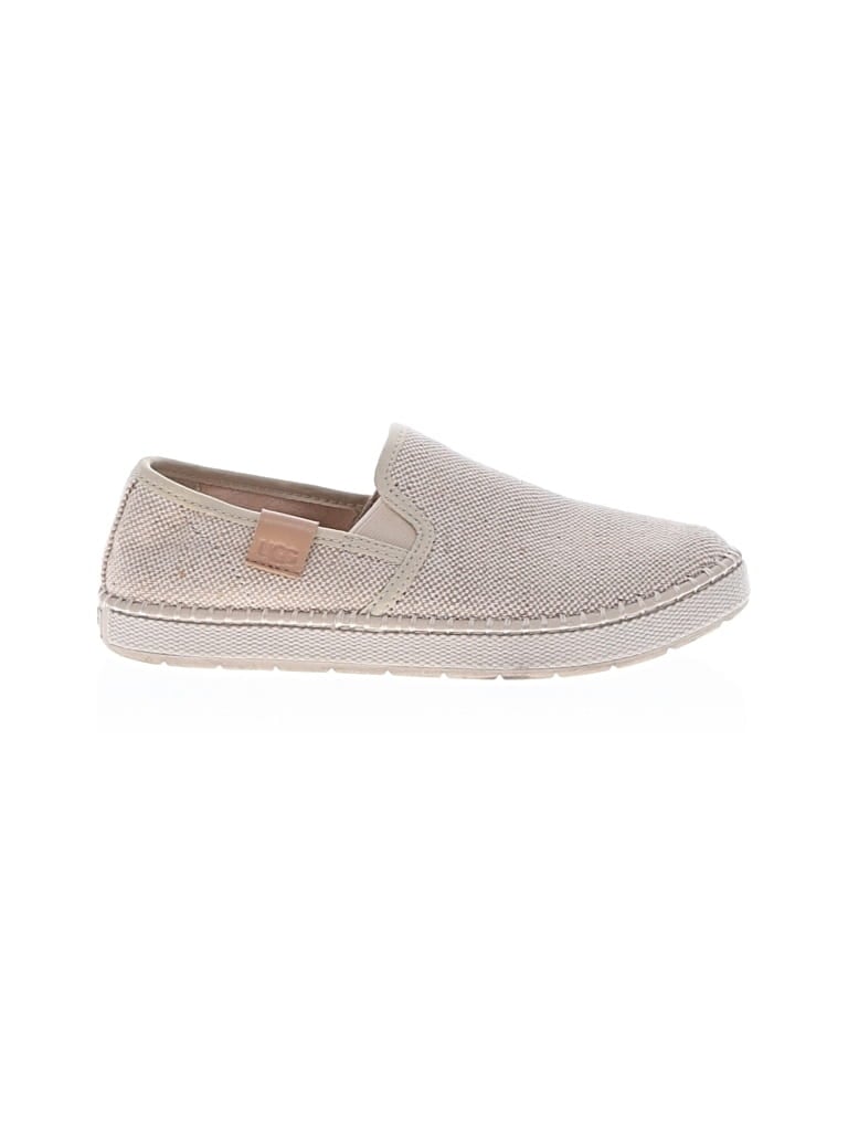 Pre-owned Ugg Flats In White
