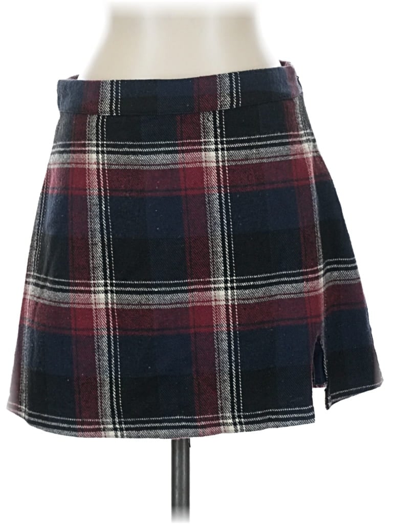 Pre-owned Lulus Casual Skirt In Burgundy