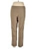 Patchington Solid Tan Active Pants Size 16 - photo 1