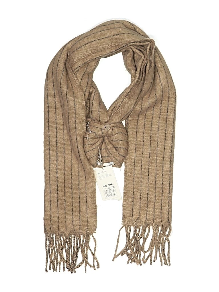 A New Day Scarf In Brown