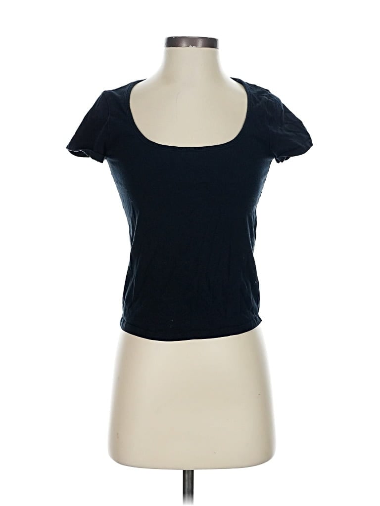 Pre-owned Modcloth Short Sleeve T-shirt In Blue