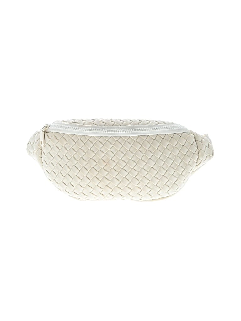 Pre-owned Sol And Selene Belt Bag In White