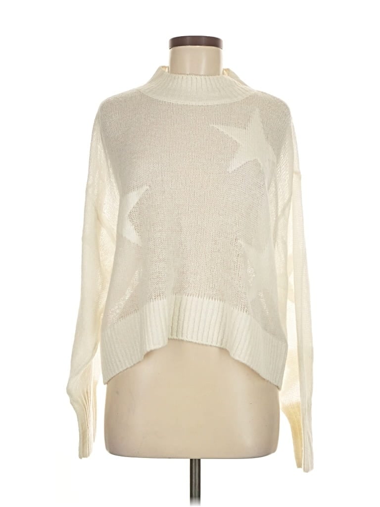 Pre-owned Pistola Pullover Sweater In White