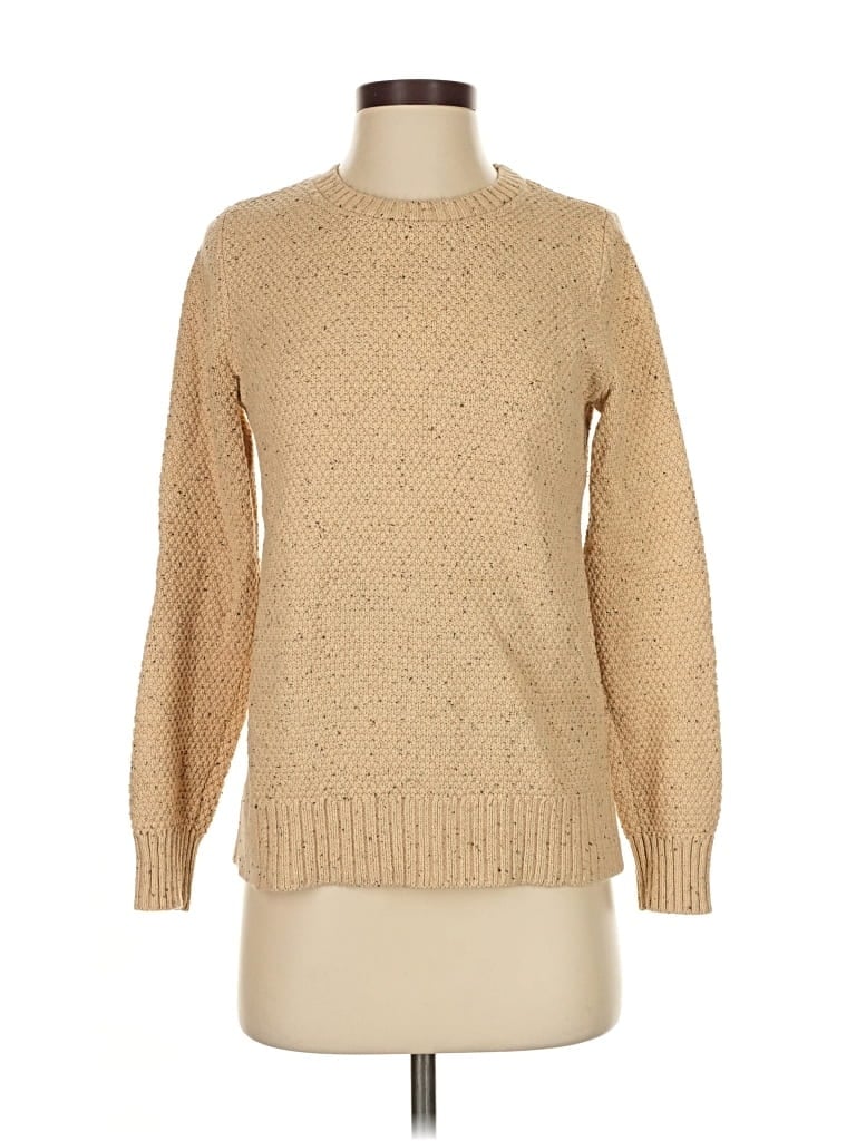 Pre-owned Croft & Barrow Pullover Sweater In Brown