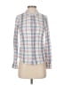 Soft Joie 100% Rayon Plaid White Long Sleeve Button-Down Shirt Size XS - photo 1