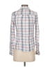 Soft Joie 100% Rayon Plaid White Long Sleeve Button-Down Shirt Size XS - photo 2