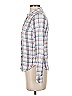 Soft Joie 100% Rayon Plaid White Long Sleeve Button-Down Shirt Size XS - photo 5