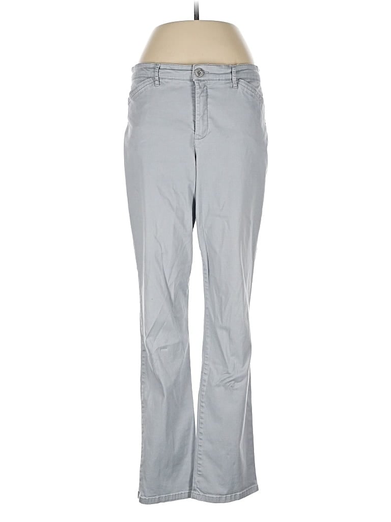 Pre-owned Gloria Vanderbilt Casual Pants In Gray