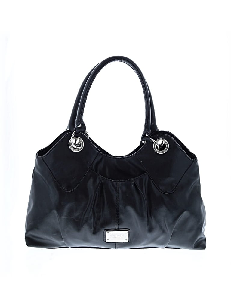 Pre-owned Nine West Shoulder Bag In Black