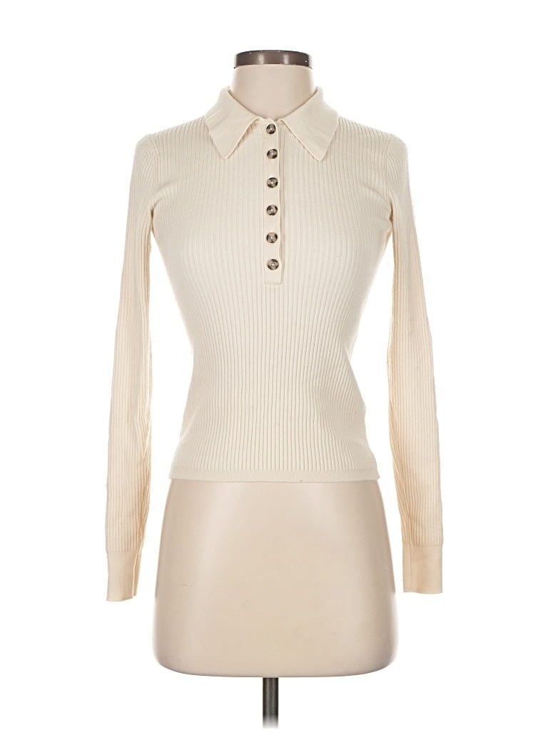 Pre-owned Everlane Wool Pullover Sweater In White