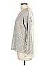 Kensie Metallic Silver Pullover Sweater Size L - photo 5