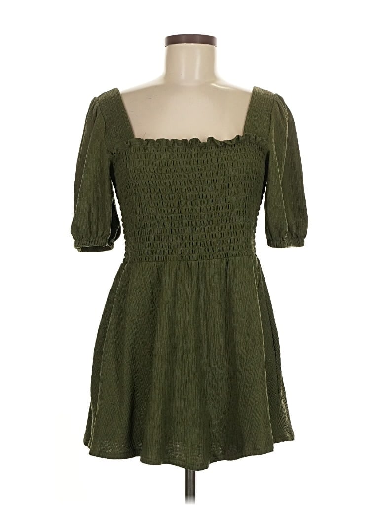 Pre-owned Nine West Casual Dress In Green