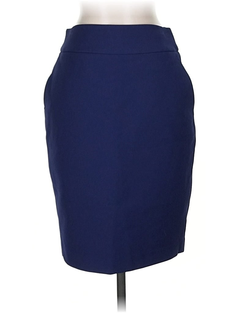 Pre-owned Express Outlet Formal Skirt In Blue