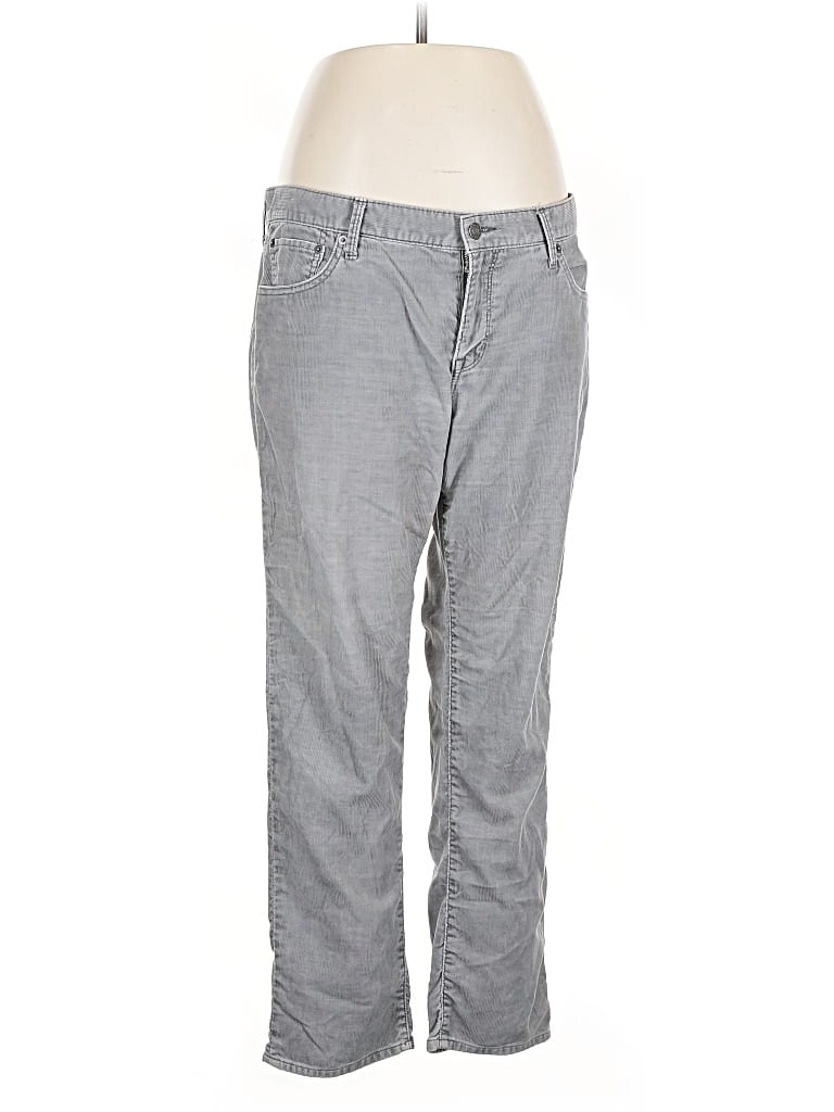 Pre-owned Gap Casual Pants In Gray