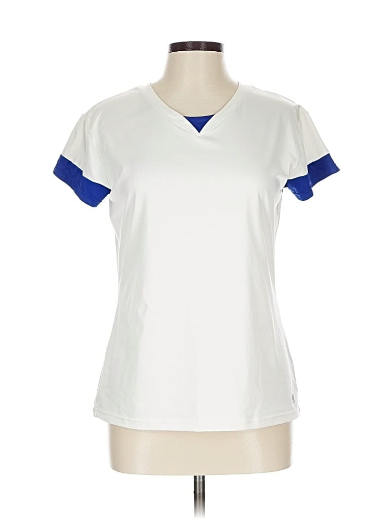 Pre-owned K-swiss Active T-shirt In White