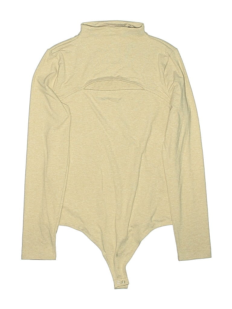 Pre-owned Express Bodysuit In Yellow