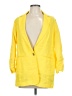 MICHAEL Michael Kors 100% Linen Yellow Blazer Size 12 - photo 1