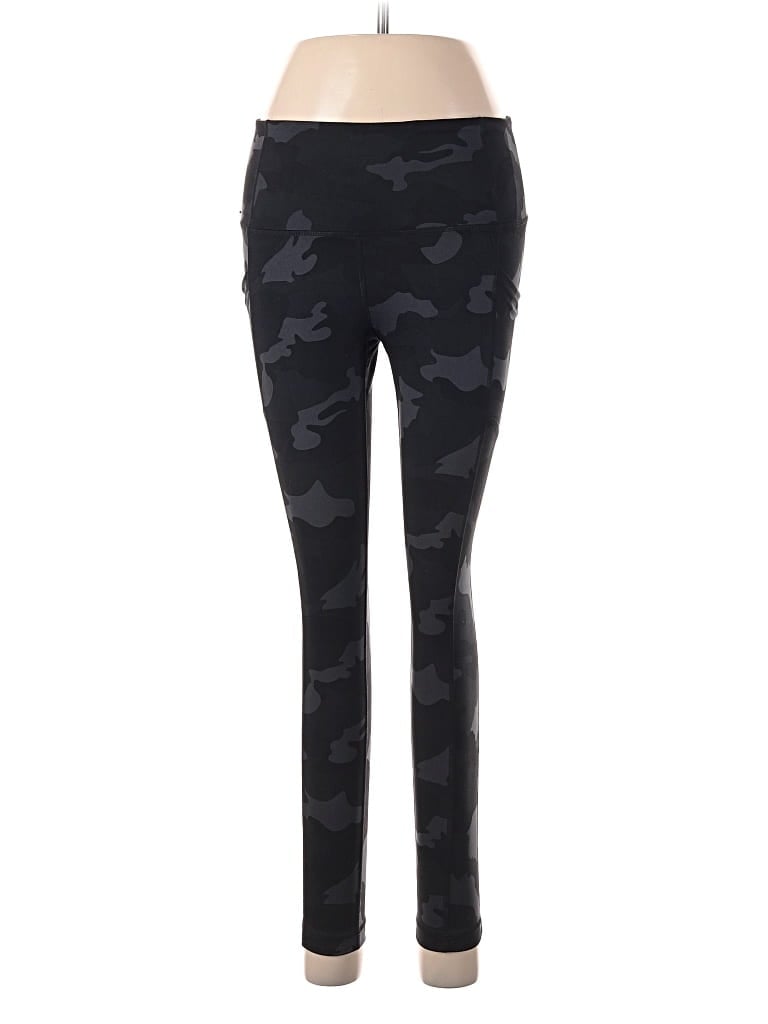 Pre-owned Yogalicious Leggings In Black