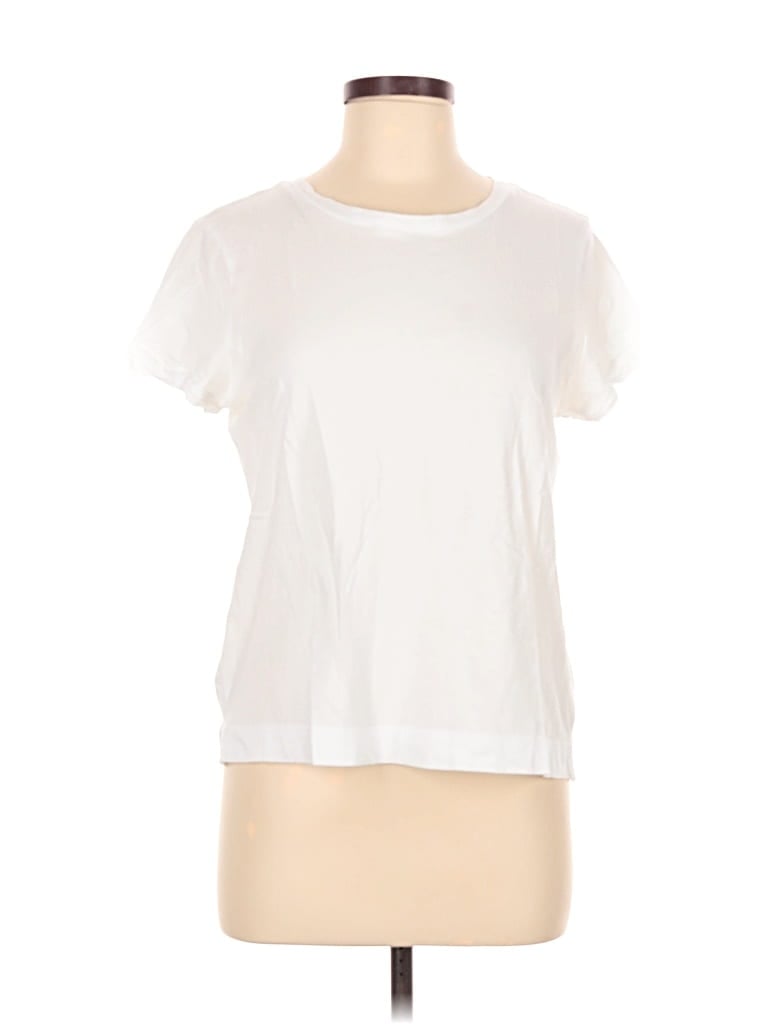 ANN TAYLOR LOFT Pre-owned Short Sleeve T-shirt In White