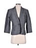 Ann Taylor LOFT Checkered-gingham Gray Blazer Size 6 - photo 1