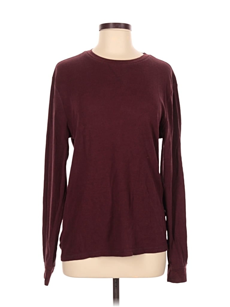 Pre-owned Old Navy Pullover Sweater In Burgundy