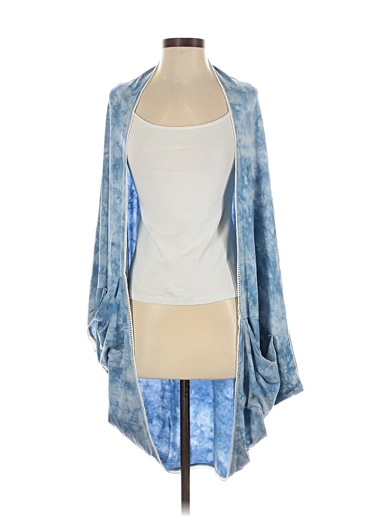 Pre-owned Assorted Brands Kimono In Blue