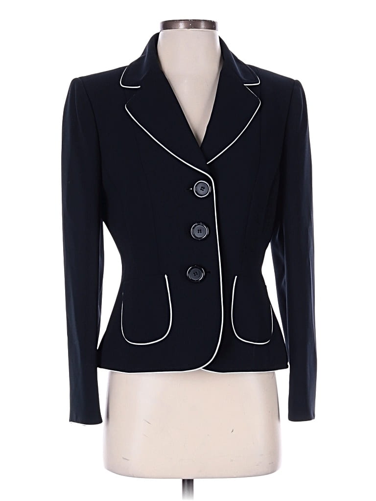 Pre-owned Tahari By Asl Blazer Jacket In Blue