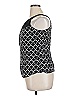 Studio M Black Sleeveless Blouse Size 1X - photo 5