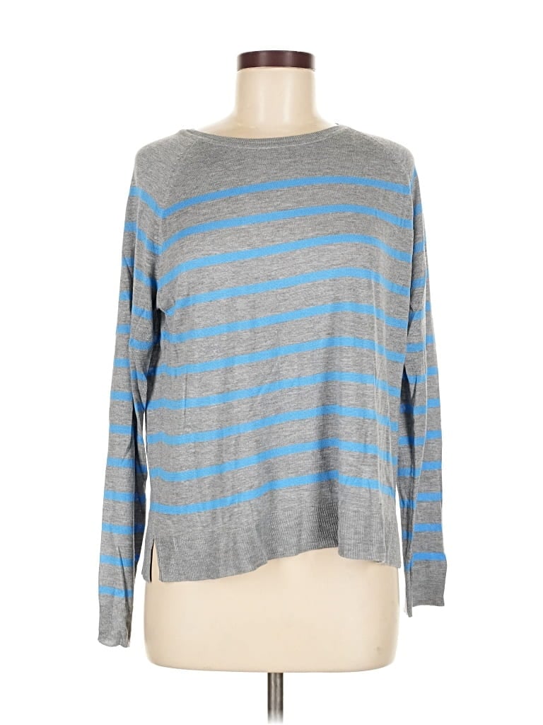 Pre-owned Zara Pullover Sweater In Gray